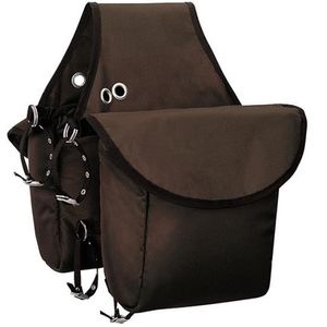 Weaver Insulated Nylon Saddle Bag - Brown