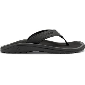 Olukai Men's Ohana Beach Sandals - Black/Black