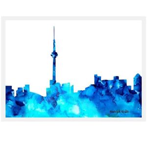 Hannah Hicks Toronto Skyline Card