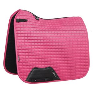 LeMieux Luxury Suede Dressage Square Pad - Watermelon
