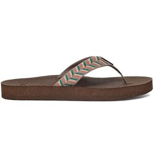 Teva Women's Reflip Flip Flops - Retro Geometric Neutral