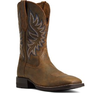 Ariat Men's Brander Western Boots - Bear Brown