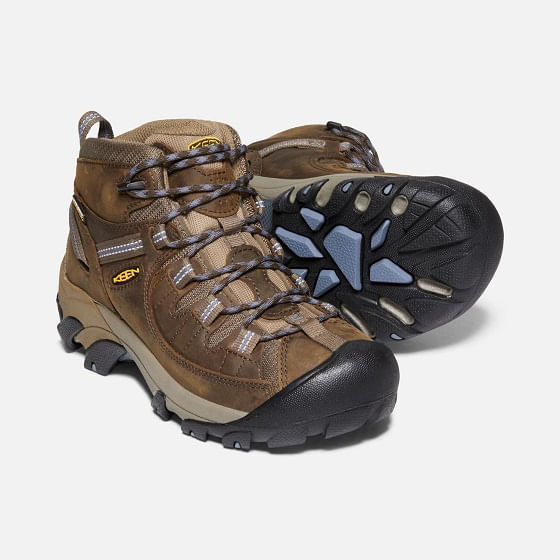 Keen Women's Targhee II Mid Waterproof Hikers Black/Stone