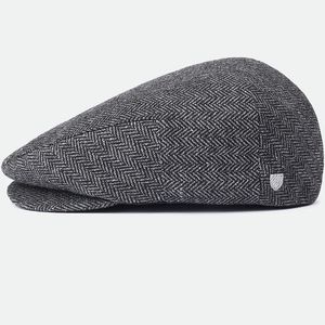 Brixton Unisex Hooligan Snap Cap - Grey/Black