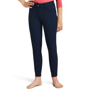 Ariat Kids' Prelude Knee Patch Breech - Navy