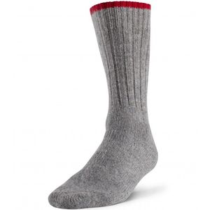 Duray Robust Socks - Grey/Red