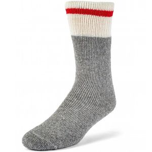 Duray Kid's Boreal Socks - Grey/Red