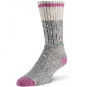 Duray Classic Socks - Grey/Light Pink