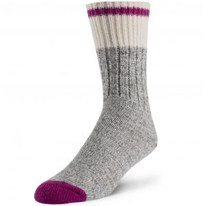 Duray Classic Socks - Grey/Dark Pink