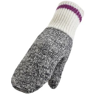 Duray Marled Mitten - Grey/Pink