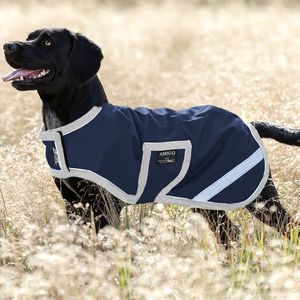 Horseware Ireland Amigo® Ripstop Waterproof Dog Coat - Navy/Silver
