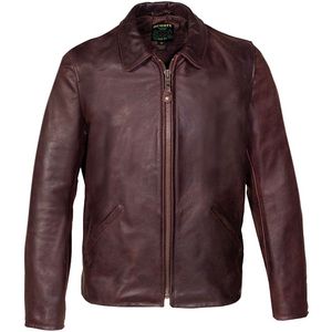 Schott 543 Men's Waxy Buffalo Leather Sunset Jacket - Brown