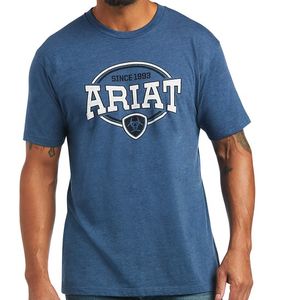 Ariat Men's 93 Shield T-Shirt - Sailor Blue