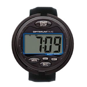 Optimum Time Jumbo Event Watch - Black/Black