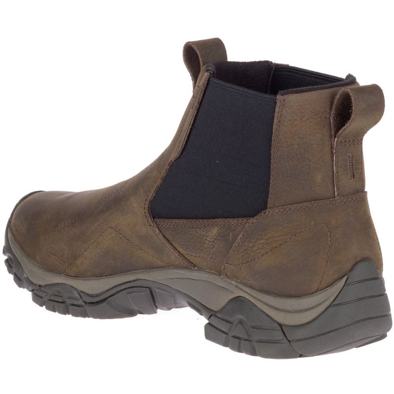 Merrell Men's Moab Adventure Chelsea Polar Waterproof Boots - Brown