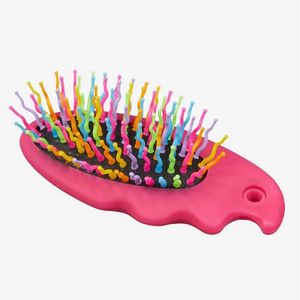 Grooming Tools - LeMieux Tangle Tidy Mini Brush - Pink