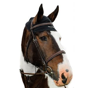 Back on Track Horse Head Cap - Black