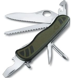 Victorinox Swiss Soldier's Pocket Knife 08 - Green/Black