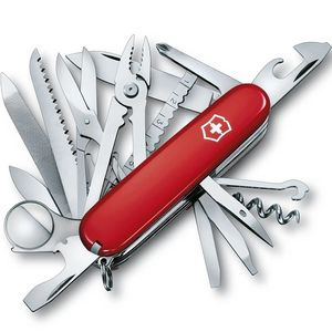 Victorinox Swiss Champ Pocket Knife - Red