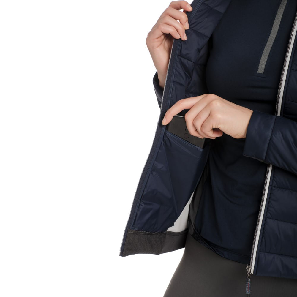 Horseware Women's Winter Hybrid Jacket Navy Apple Saddlery