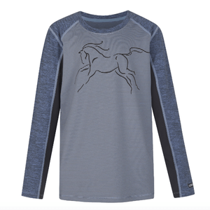 Kerrits Kids First Pass Base Layer Top - Oxford