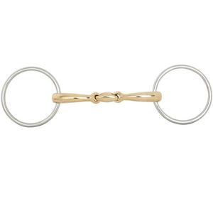 Br Double Jointed Loose Ring Snaffle