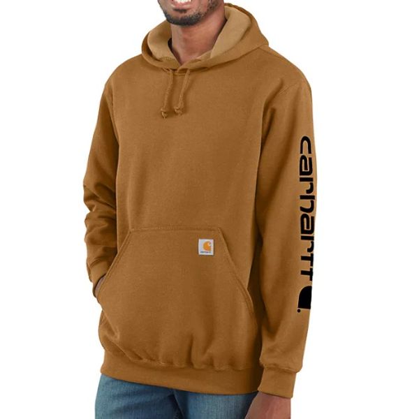 Carhartt Men's Rain Defender Midweight Graphic Hoodie Sweatshirt