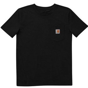 Carhartt Kids' Short-Sleeve Pocket T-Shirt - Cavier Black