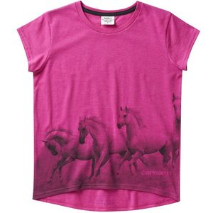 Carhartt Kids' Short Sleeve Running Horse Tee - Medium Pink