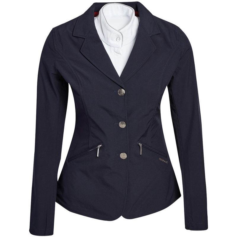 Navy formal hot sale jacket women's