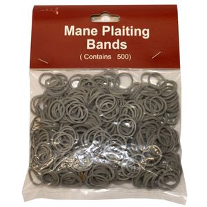 Braiding/Showing - Braiding Elastics - Grey