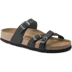 Birkenstock Franca Oiled Leather Black (1021112/1021203)