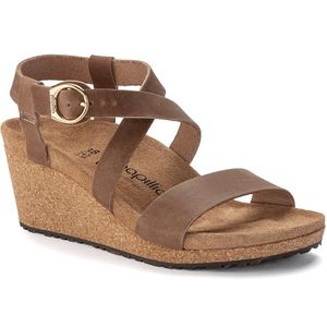 Papillio Birkenstock Sibyl Ring-Buckle Leather Cognac (1023523)