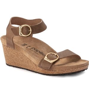 Papillio Birkenstock Soley Leather Cognac (1023523)