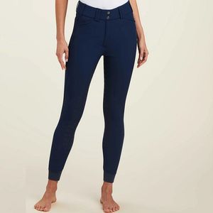 Ariat Women's Tri Factor Frost Full Seat Breech - Navy