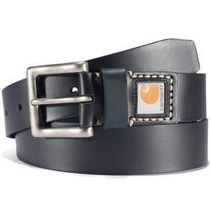 Carhartt Men's Legacy Saddlery Leather Belt - Black