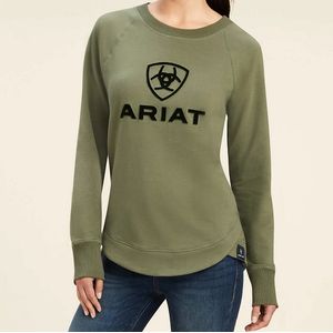 Ariat Women's Benicia Sweatshirt - Four Leaf Clover