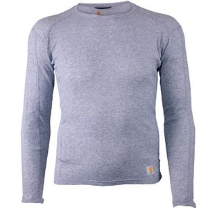 Carhartt Men's  Midweight  Cotton Baselayer Top- Grey