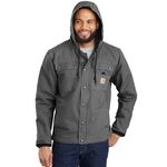 Buy Product : Carhartt Workwear Men's Bartlett Relaxed Fit Washed Duck  Sherpa-Lined Utility Jacket in Gravel