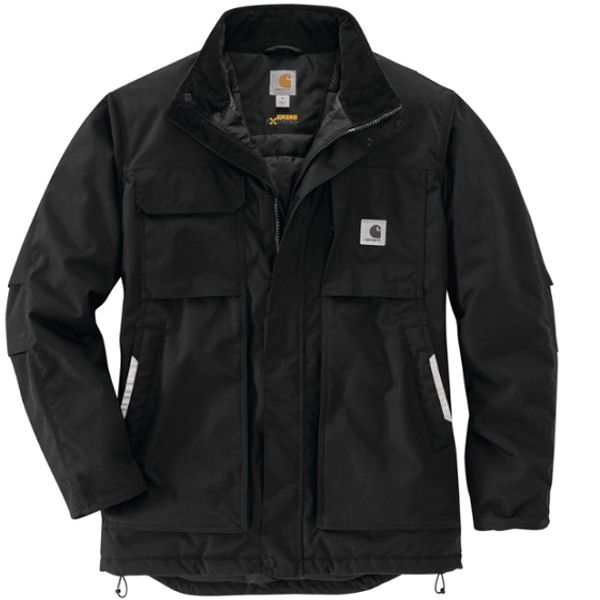 Carhartt Women's Waterproof Shoreline Jacket - Black — Dave's New York