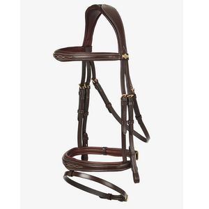 LeMieux Competition Flash Bridle - Brown