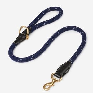 LeMieux Ascot Rope Dog Leash - Navy