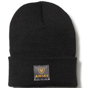 Ariat Men's Rebar Watch Cap - Black