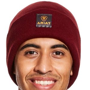 Ariat Men's Rebar Watch Cap - Malbec