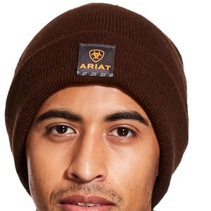 Ariat Men's Rebar Watch Cap - Brown