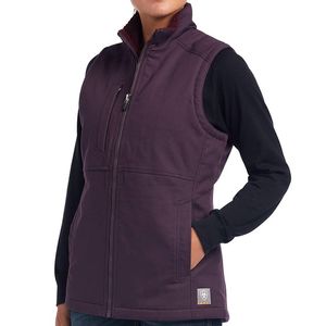 Ariat Women's Rebar DuraCanvas Insulated Vest - Plum Perfect
