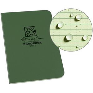 Rite In The Rain Soft Cover Book 3.5" x 5" - Green