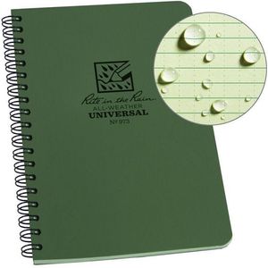 Rite In The Rain Side Spiral Notebook - Green