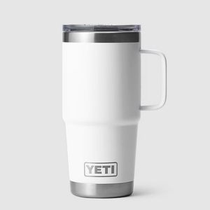 Yeti Rambler 591ml(20oz) Travel Mug with Stronghold Lid - White