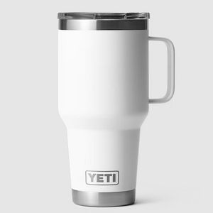 Yeti Rambler 887ml(30oz) Travel Mug with Stronghold Lid - White